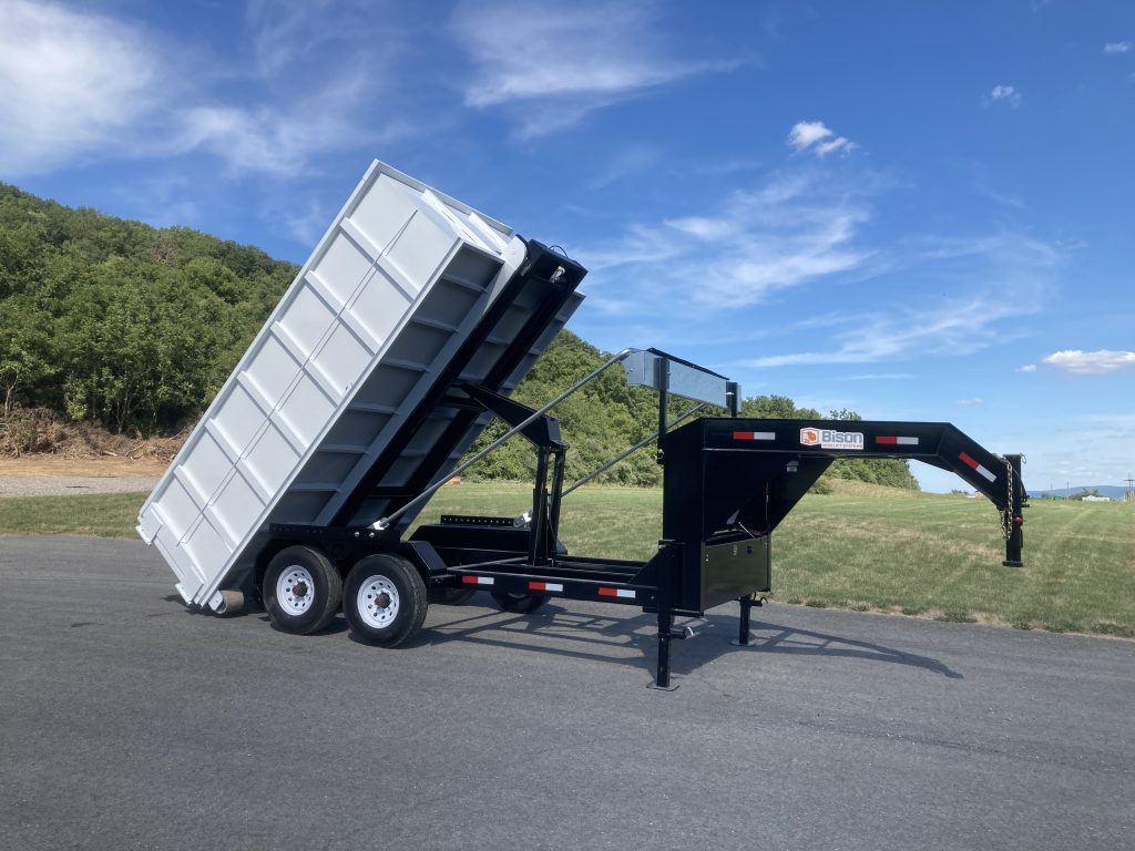 Gooseneck Rolloff Trailers - Bison HookLift Systems