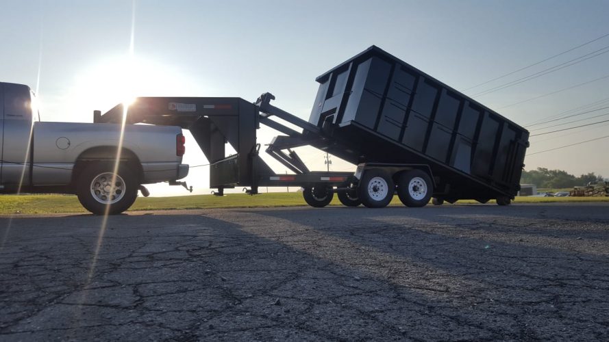 Gooseneck Rolloff Trailer Bison HookLift Systems