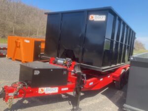 Bumper Hitch Rolloff Trailer Bison HookLift Systems